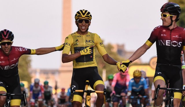 Egan Bernal. AFP