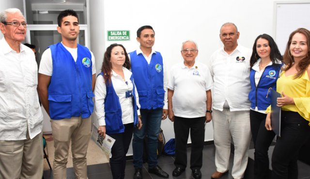 Octavio López Galán, Hover José Becerra, María Isabel Maldonado, Jean Carlos Marchena, Carlos Corredor Pereira, Hernando Angarita Carvajal, Deysi Girón Pesca y Julieth Calderón Yaruro. Cortesía