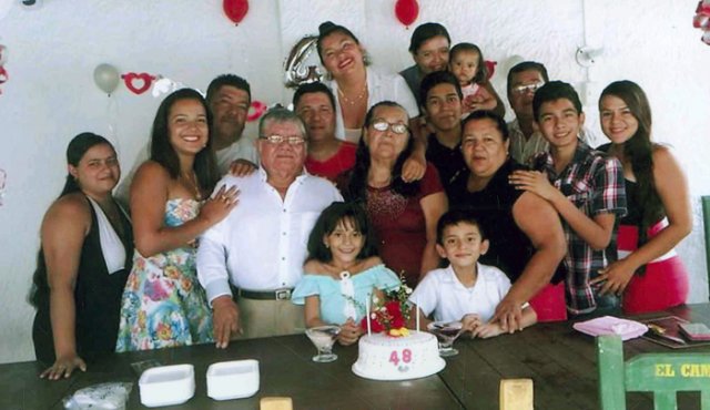 Heidy Bautista, Carolina Vinces, Jesús Castellanos, Mario Castellanos, Diana Castellanos, Angelmira Manzano, Diana Pino, Deydy Ortega, Yaneth Castellanos, Mario A. Castellanos, Sofía Castellanos, Gisell Pérez, William Castellanos, William Fuentes y Diana M. Vinces. Cortesía