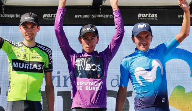 El colombiano del Team Ineos suena fuerte para actuar en la Vuelta a España. @Movistar_Team