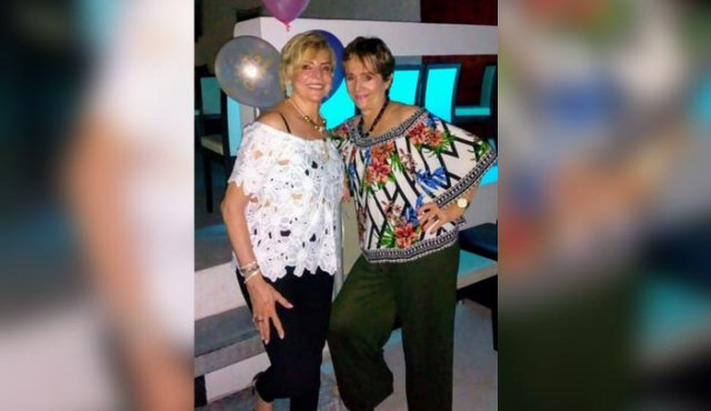 María Ligia Vargas Hernández y María Beatriz Blanco. Cortesía