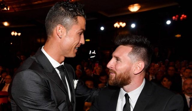 Para ‘CR7’, haber tenido durante su etapa en el Real Madrid a Messi como gran adversario le ayudó a superarse a sí mismo.
Archivo