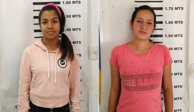 Las dos mujeres fueron capturadas recientemente por uniformados de la seccional de investigación criminal (Sijín).
Policía