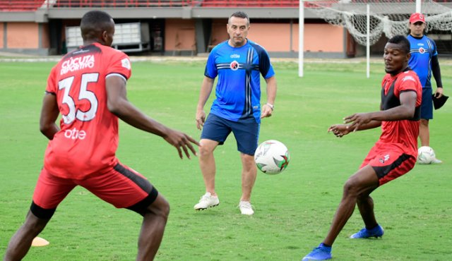 El entrenador de los motilones destacó el trabajo que han venido haciendo y que les ha permitido sumar puntos que los han alejado del descenso.
Juan Pablo Bayona / Cúcuta Deportivo