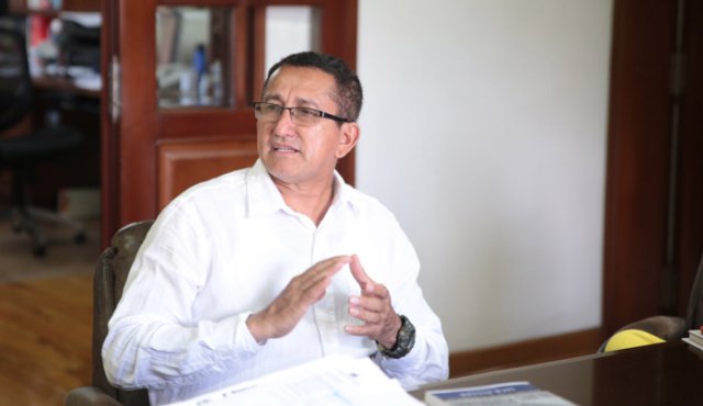 El candidato a la asamblea por el partido Colombia Humana-UP, Emiro del Carmen Ropero Suárez, conocido como Rubén Zamora, pidió garantías para el ejercicio de participación política. Archivo