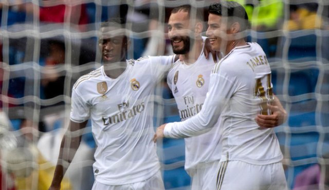 El equipo de Zinedine Zidane logra una victoria relativamente tranquilizadora tras sus dos últimos empates y a apenas cuatro días de enfrentarse el miércoles al Paris SG en la primera jornada de la Liga de Campeones. AFP
