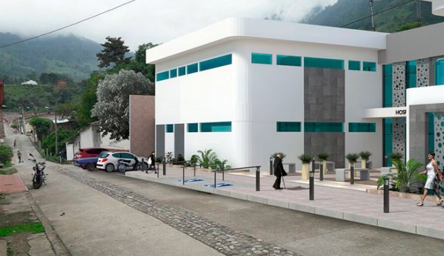 Así quedará el Hospital de Arboledas, el cual tendrá una inversión de $7.200 millones. Archivo