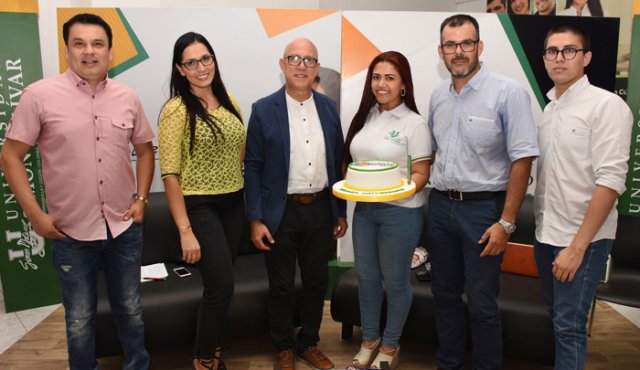 Raúl Rodríguez Ibáñez, Iris Valero Rojas, Omar Rozo Pérez, Zulay C. Díaz Contreras, José Barrera Gómez y Over Barbosa Rodríguez. Cortesía