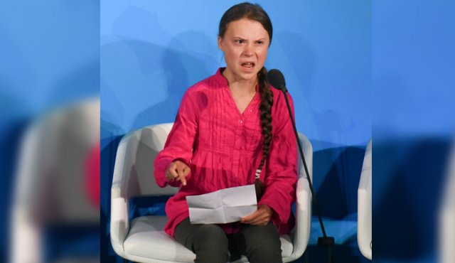 Greta Thunberg. AFP