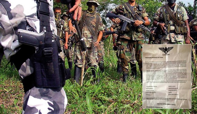 Las ‘Águilas Negras’ existió como organización armada tras desligarse de los acuerdos de desarme entre los paramilitares y el gobierno de Álvaro Uribe. Colprensa