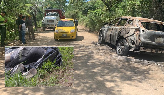 La víctima, al parecer, fue golpeada y torturada y tenía abundante sangre en su ropa. El automotor apareció quemado en la vía que lleva al corregimiento El Pórtico, zona rural de Cúcuta.
La Opinión y cortesía