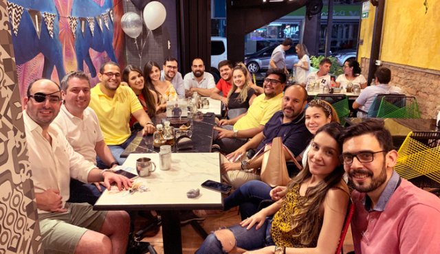 Miguel Peñaranda, Giancarlo Peñaranda, Juan Pablo Cohen, Andrea González, Susana Villamizar, Juan José Eusse, Luis Miguel Morán, Javier Eusse, Carla Moreno, Jorge Martínez, Juan Fernando González, Melissa Delgado, Anny Jaimes y César Augusto Yáñez. Cortesía