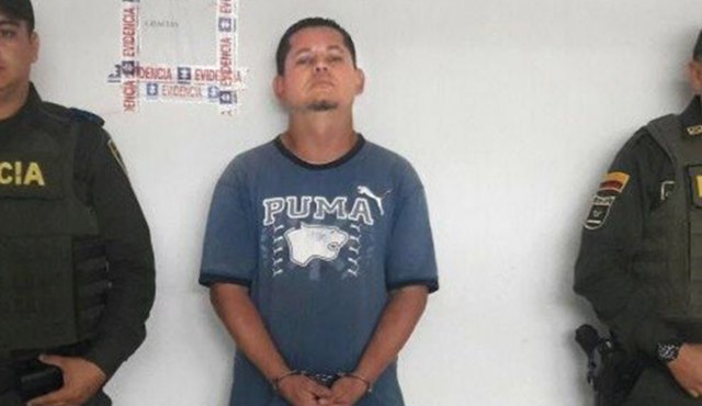 Héctor Manuel Cabezas fue detenido por unidades de la Policía Metropolitana de Cúcuta el primero de marzo de 2018. Archivo