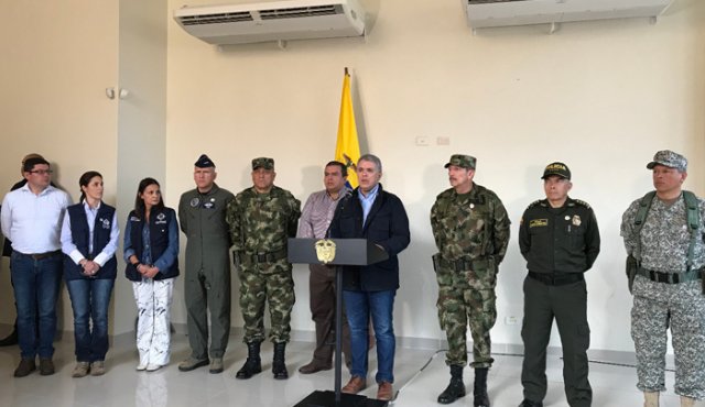El mandatario dijo que el objetivo es tener información pertinente y fortalecer vínculos de confianza con la población civil. Colprensa