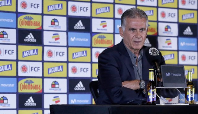 El técnico de la selección Colombia, Carlos Queiroz, estuvo en Cali revisando los escenarios para lo que serán los partido de la Copa América 2020. Colprensa