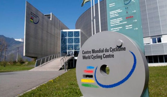 Centro Mundial del Ciclismo. AFP