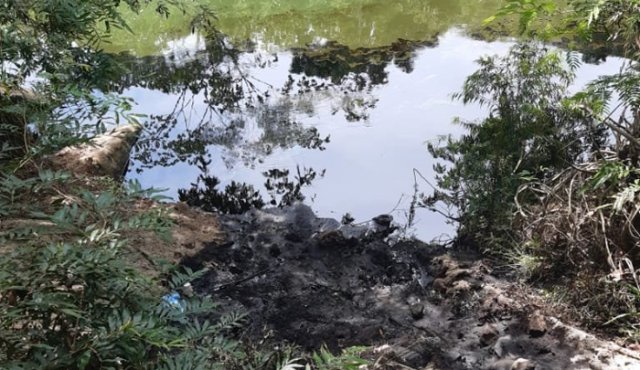 La caída de crudo se registró en la vereda Monteverde. Archivo