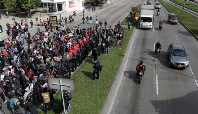 Las autoridades trabajan para evitar que haya infiltraciones violentas en las protestas.
Colprensa
