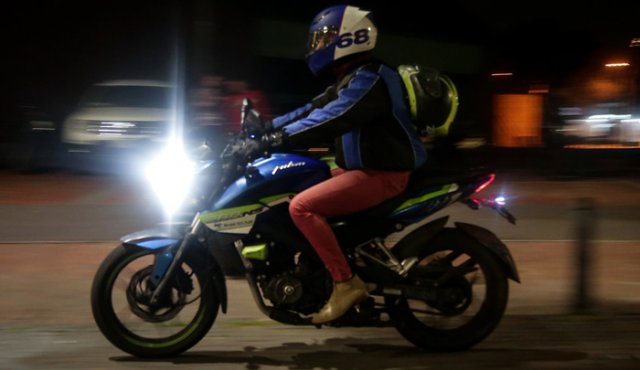 El 92 % de las motocicletas se usan como vehículo de trabajo y transporte, mientras que tan solo el 8 % se usa para recreación o deporte.