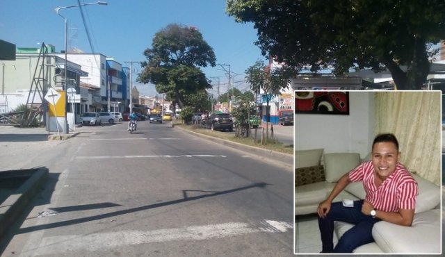 El hecho en el que resultó muerto Kevin Danilo Rojas Rubio se registró en la avenida Francisco Fernández de Contreras. Cortesía