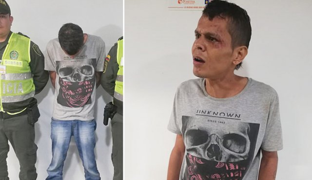 Con este caso, van 17 oportunidades en que ha sido capturado este hombre en la ciudad. Policía