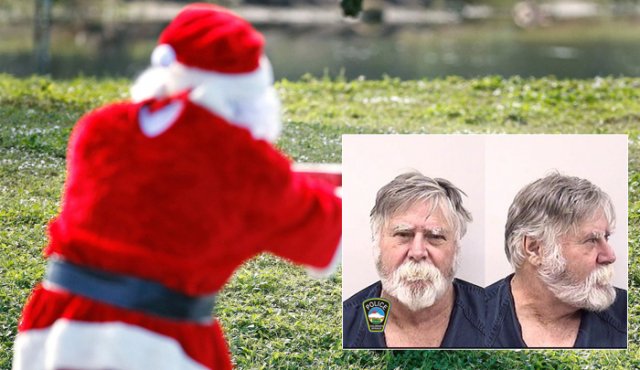 David Wayne Oliver, de 65 años, fue detenido sin ningún incidente. Tomada de Twitter