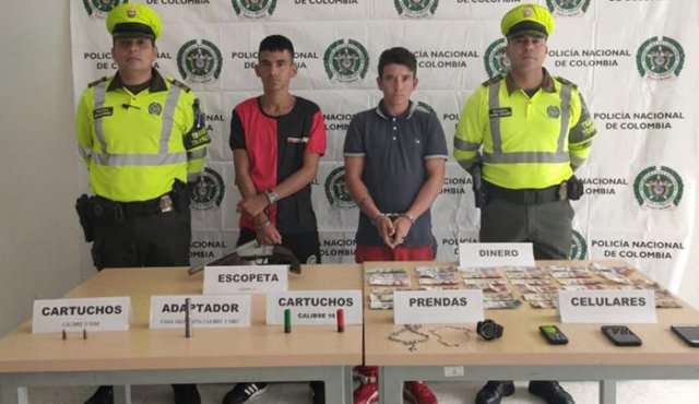 Los detenidos recibieron medida de aseguramiento en centro carcelario.
Policía