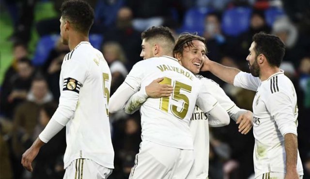 El Real Madrid, reciente campeón de la Supercopa de España, debutará con Unionista de Salalmanca este miércoles 22 de enero. AFP