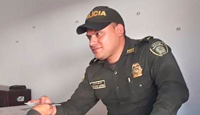 El intendente Sthevenson Sánchez Benítez está adscrito a la Mecuc. Cortesía