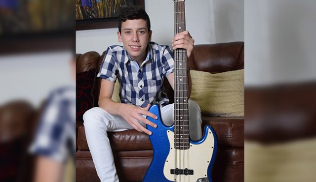 José Manuel Velásquez, 15 años. Cortesía