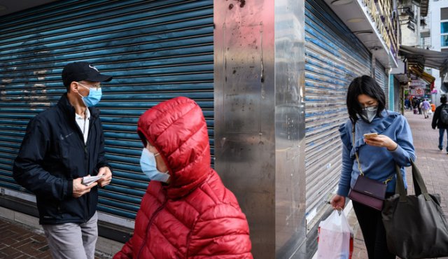 El nuevo coronavirus infectó a más de 34.500 personas y mató a 720 pacientes en China continental . AFP