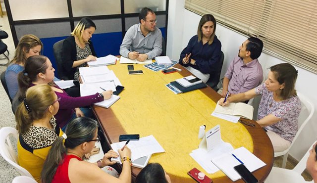 Los secretarios de Educación Municipal y Bienestar Social se reunieron con el Insor para articular acciones en pro de la población sorda de la región. Cortesía
