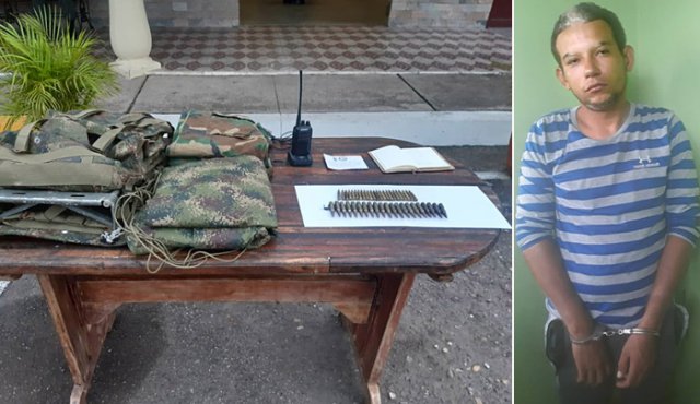 Varias prendas militares fueron encontradas en uno de los dos operativos de las autoridades venezolanas.
Cortesía
