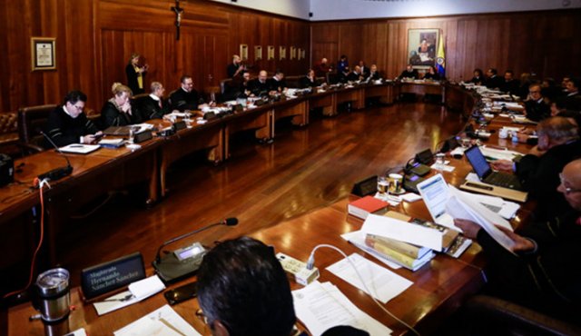 Magistados de la Sala Plena del Consejo de Estado. Colprensa