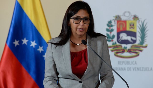 Delcy Rodríguez. Archivo