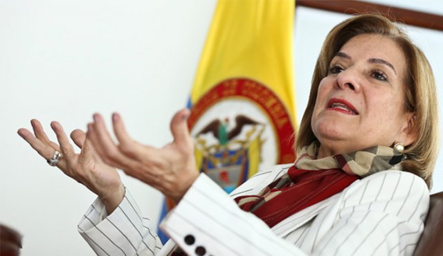 La Ministra de Justicia Margarita Cabello Blanco. Colprensa