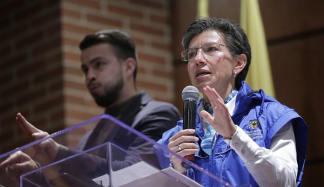 Claudia López. Colprensa