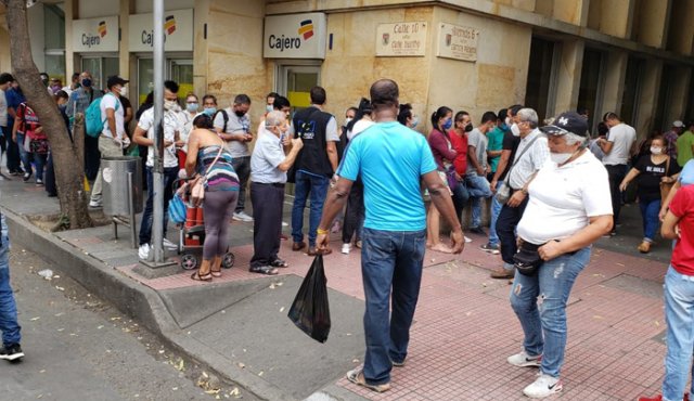 Así se ven varias calles del centro de Cúcuta. César Obando
