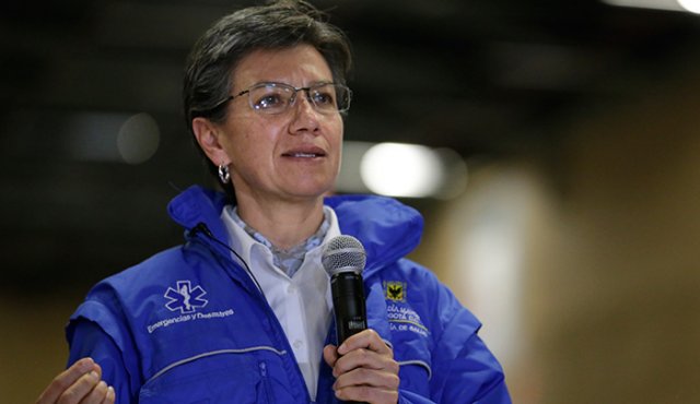 La mandataria de la capital colombiana aseguró que no habría otra forma de atacar la propagación del virus sino quedándose en casa. Colprensa