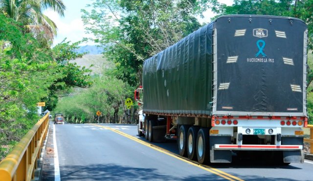 Más de 250 vehículos de carga de Norte de Santander circulan por las vías nacionales para transportar productos de todo tipo de productos, desde alimentos hasta carbón. Ministerio de Transporte