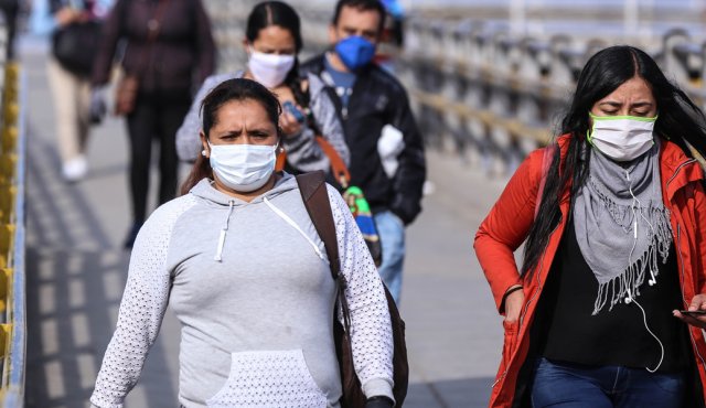 Van 1.485 personas contagiadas de coronavirus. Colprensa