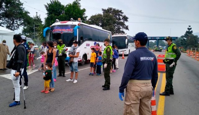 Los retornos controlados se han hecho con la coordinación de entidades departamentales.
Coerwaía