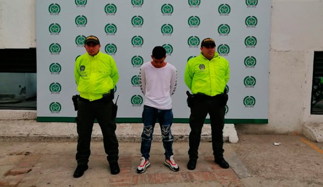 Una llamada alertó a la Policía sobre la presencia de Ortiz Guerrero en una iglesia de Ocaña. Policía