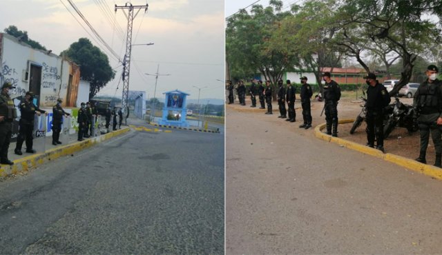 Estos uniformados también desarrollan planes operativos para dar cumplimiento al decreto presidencial de aislamiento social obligatorio. Policía Nacional