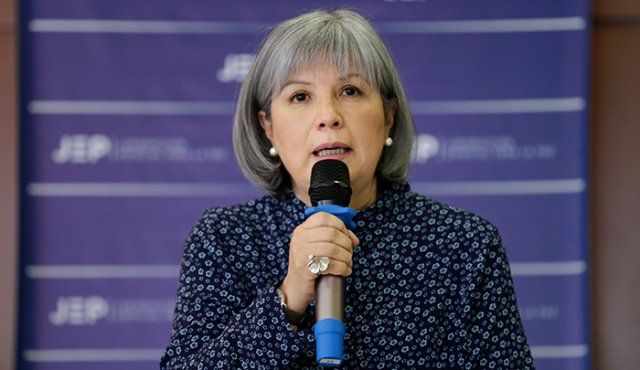 Mirtha Patricia Linares Prieto, es la presidenta de la Jurisdicción Especial para la Paz. Colprensa