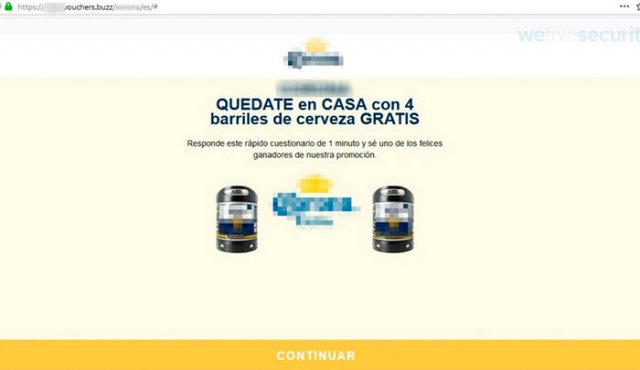 Durante el análisis realizado por Laboratorio de Eset no se detectó la intención de instalar códigos maliciosos adicionales en el dispositivo de las víctimas. Colprensa