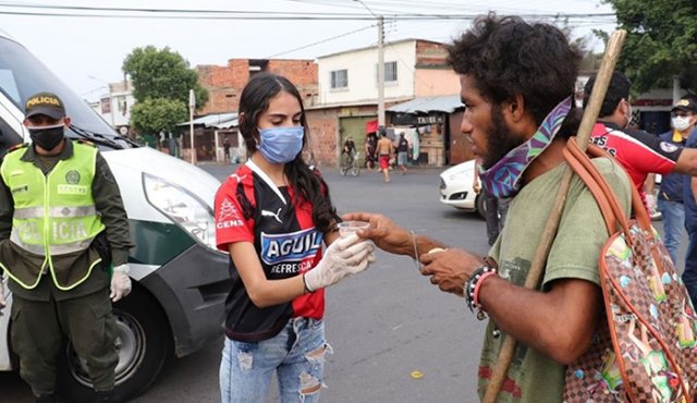 Habitantes de calle. Cortesía