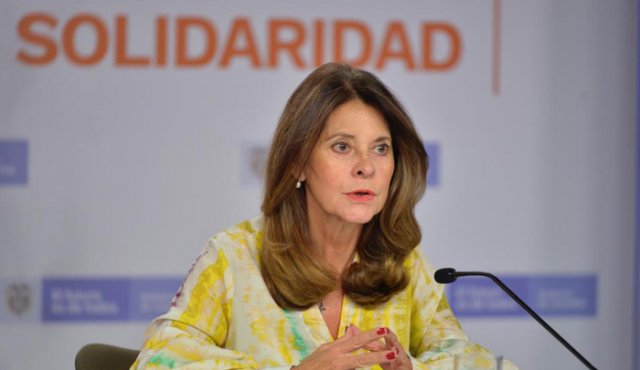 Vicepresidenta de la República, Marta Lucía Ramírez. Colprensa