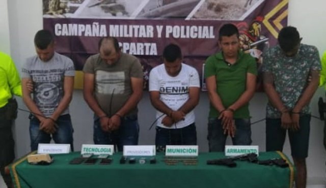 Los procedimientos se cumplieron en la vereda Campo Tres. Cortesía