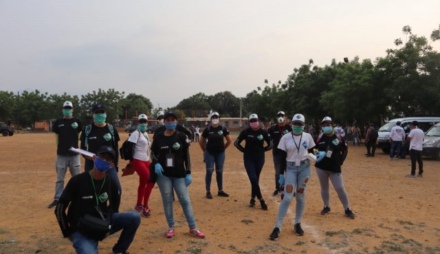 Equipo de voluntarios de la Fundación Horizonte de Juventud. Cortesía.